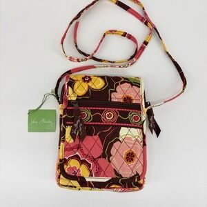 Vera Bradley Buttercup Retired Yellow Hipster Crossbody Quilted Bag BoHo Prairie